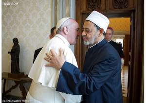 papa Francesco Al Azhar