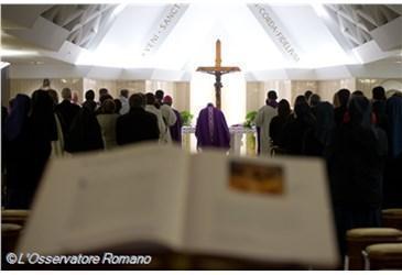 papa francesco santa marta 7 luglio