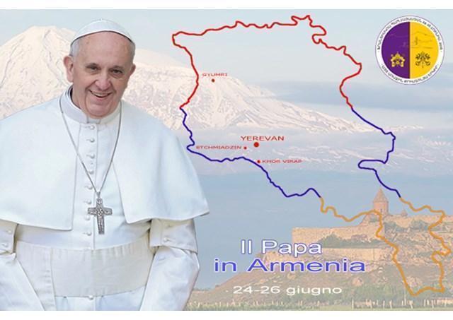 papa Francesco viaggio armenia