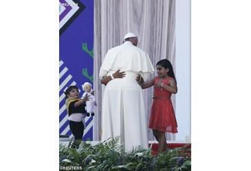 papa Francesco Messico famiglie