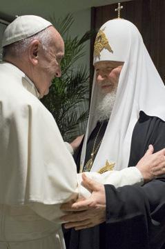 papa Francesco Kirill