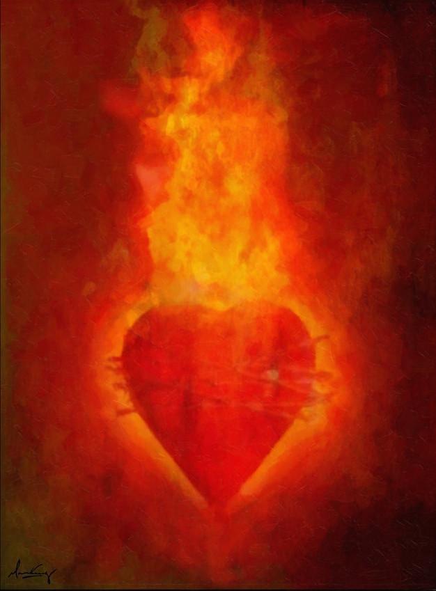sacred heart by theartofdarrenvannoy d55ba90