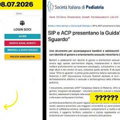 Guida per minori Lgbtqia+ cancellata dai siti dei pediatri