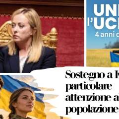 SOSTENIAMO CONVINTAMENTE L’UCRAINA