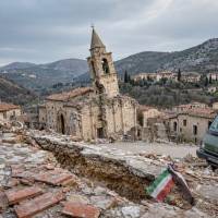 Udienza ai delegati dei Comuni delle zone terremotate del Centro Italia
