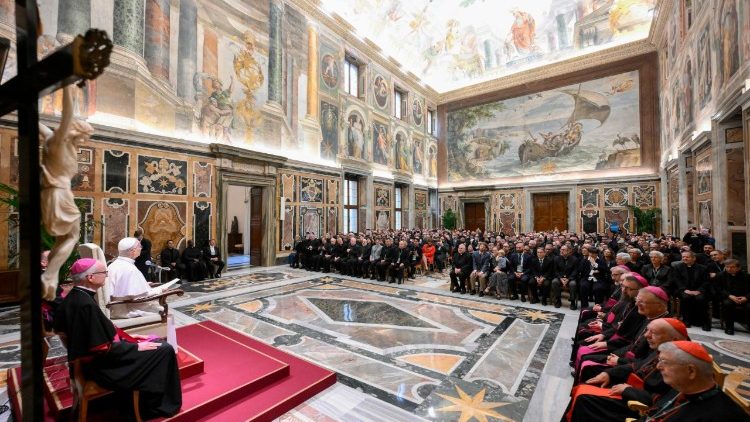 Udienza Gregoriana Vatican Media