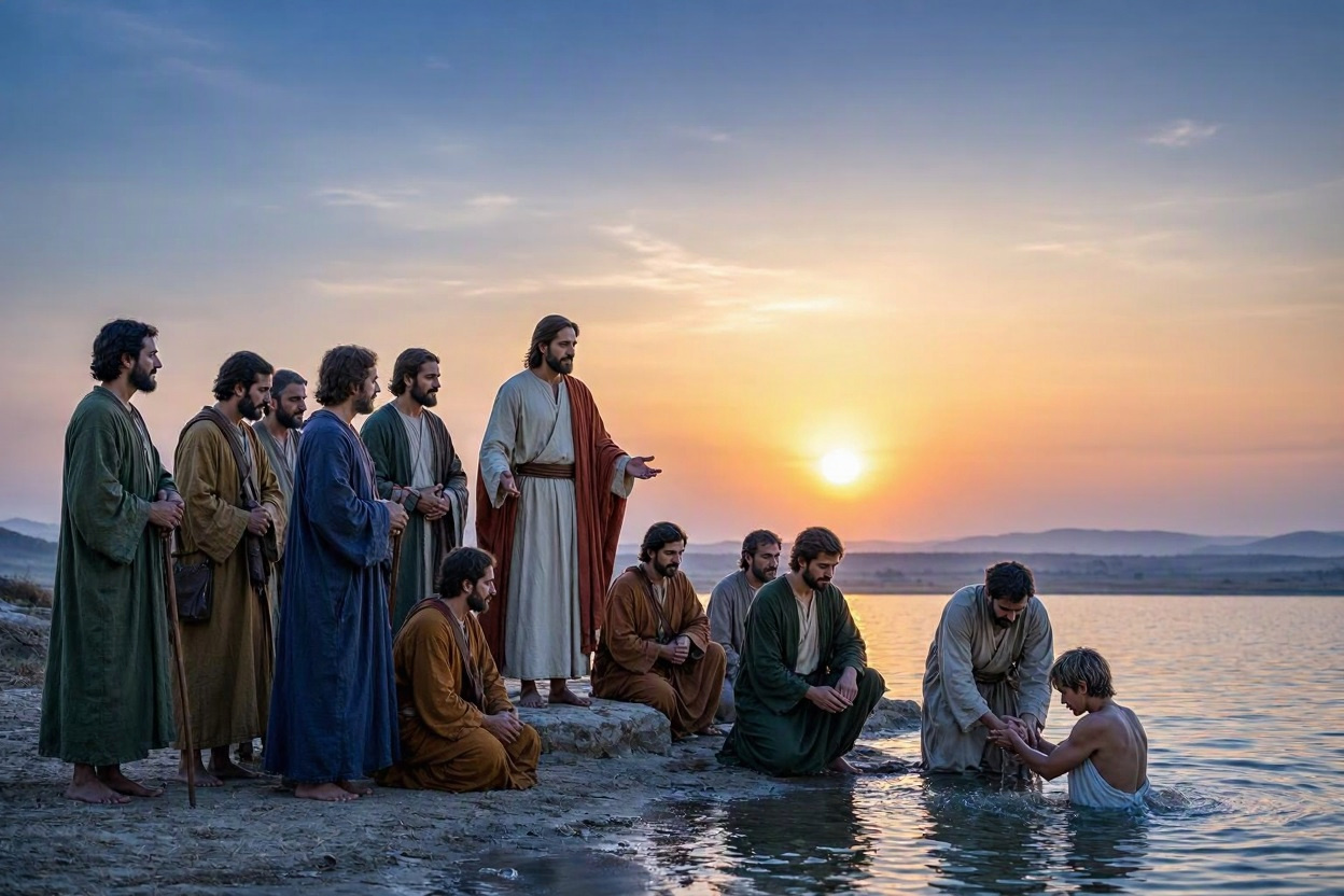 Andate in tutto il mondo e battezzate nel Nome del Padre del Figlio e dello Spirito Santo