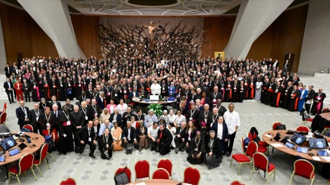 Participants of the Synod on Synodality Oct2024 credit Vatican Media