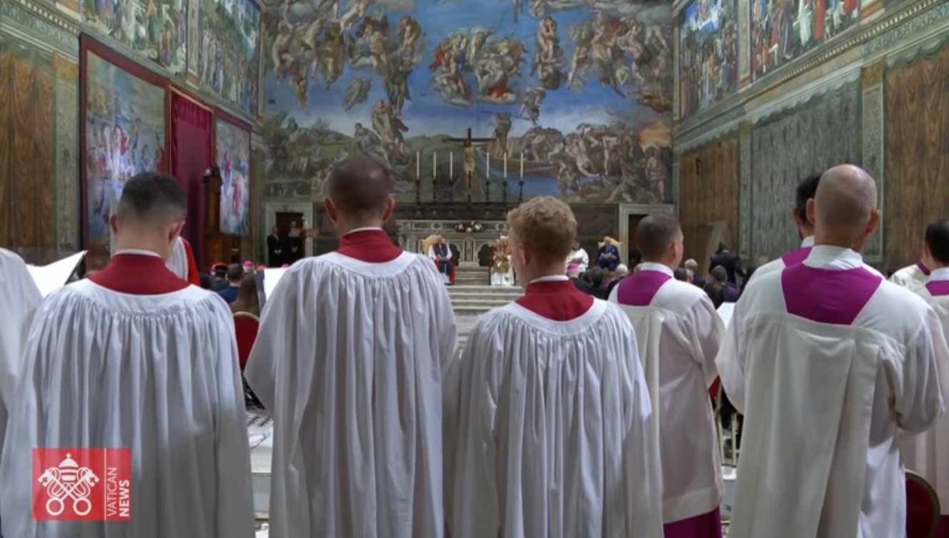 Preghiera Ecumenica alla Sistina capture on Vatican Media