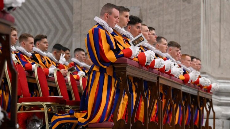 Santa Messa guardie svizzere