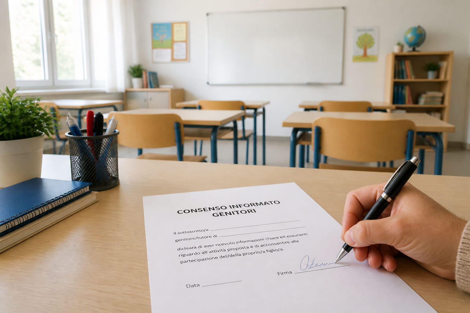 genitori firma consenso informato