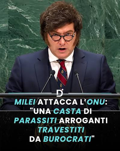 Javieri Milei ONU
