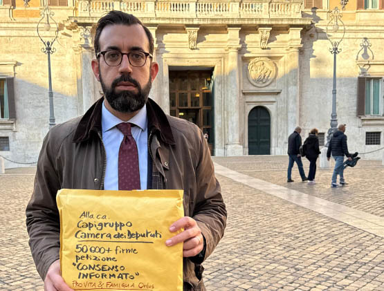 Alla CA attenzione 50000 firme consenso informato
