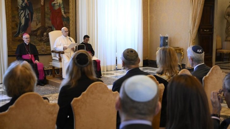 Papa Leone XIV riceva una delegazione dell American Jewish Committee