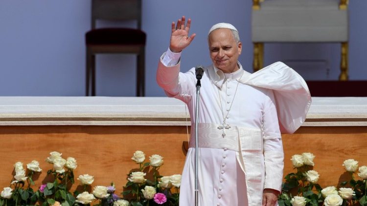 Papa Leone saluto Tor Vergata