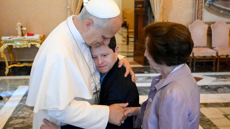 Papa fondazione Lejeune
