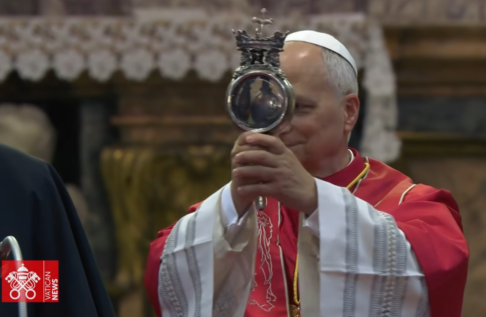 Papa Napoli capture from Vatican News Video