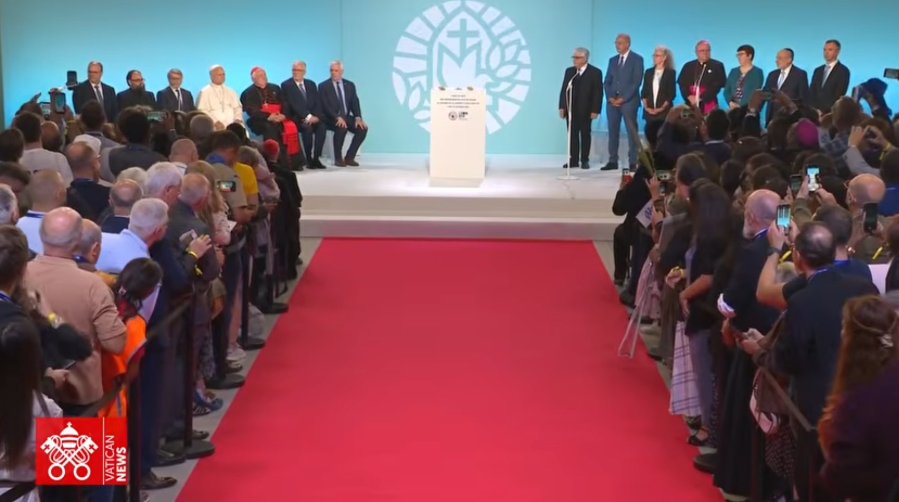 Interreligious meeting capture video Vatican News