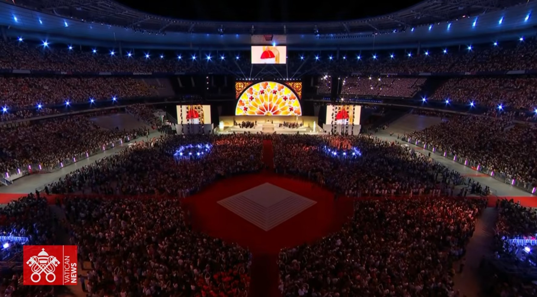 Veglia di Preghiera at the Stade de France