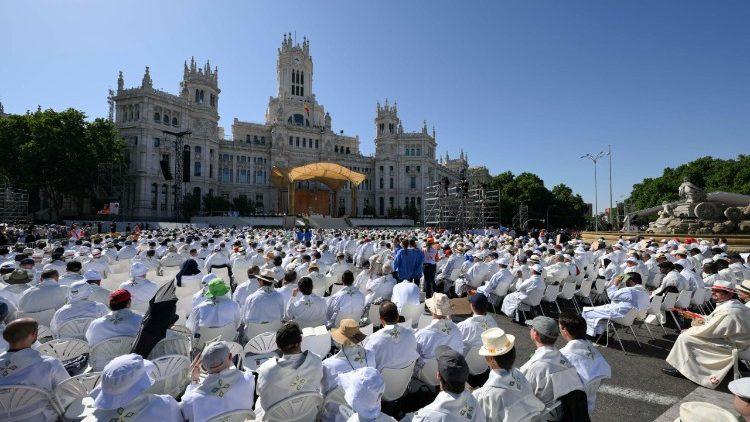 Santa Messa del Papa Madrid