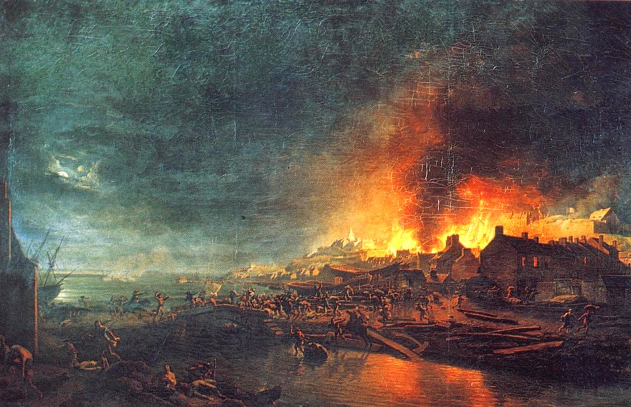 Incendie Granville 1793