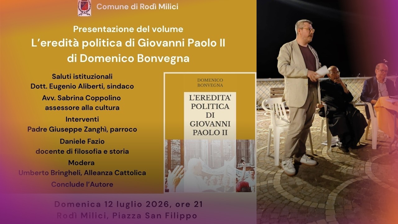 PRESENTAZIONE DEL LIBRO relazione di Danele Fazio