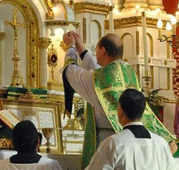 la misa tradicional en latin