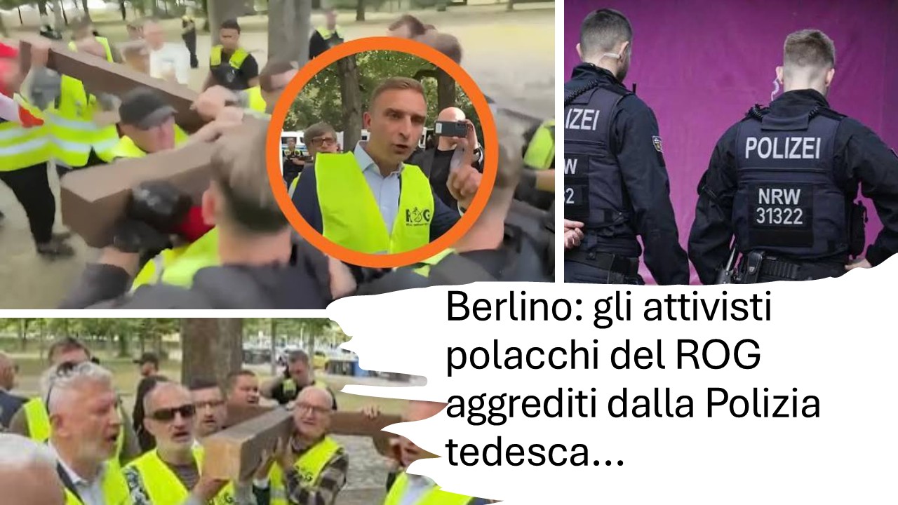 Berlino attivisti del ROG aggrediti dalla Polizia