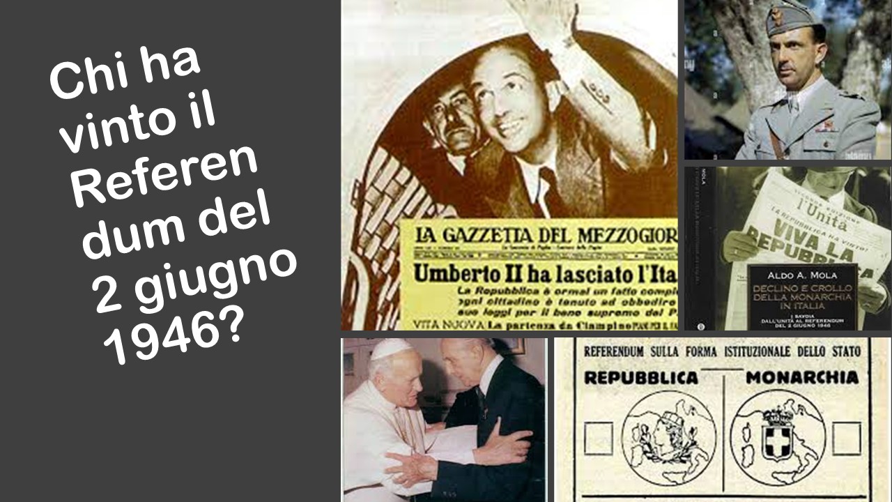 Chi ha vinto il Referendum del 2 giugno