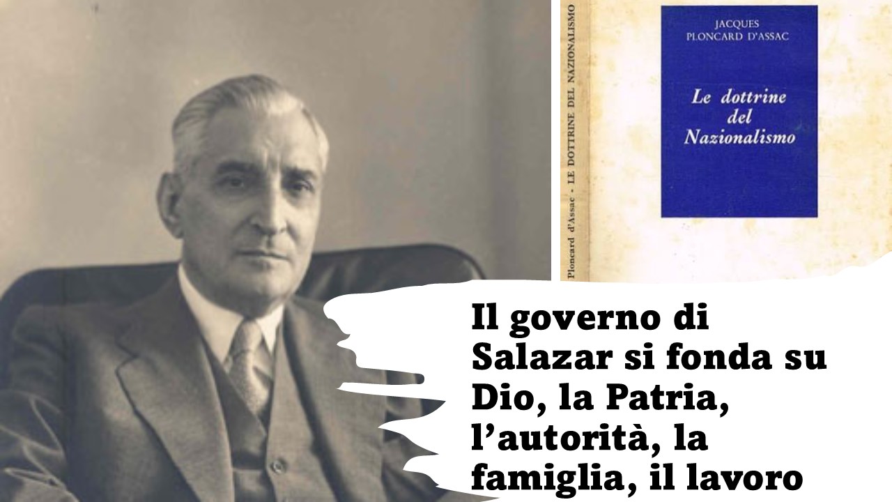 Il governo di Salazar si fonda su Dio