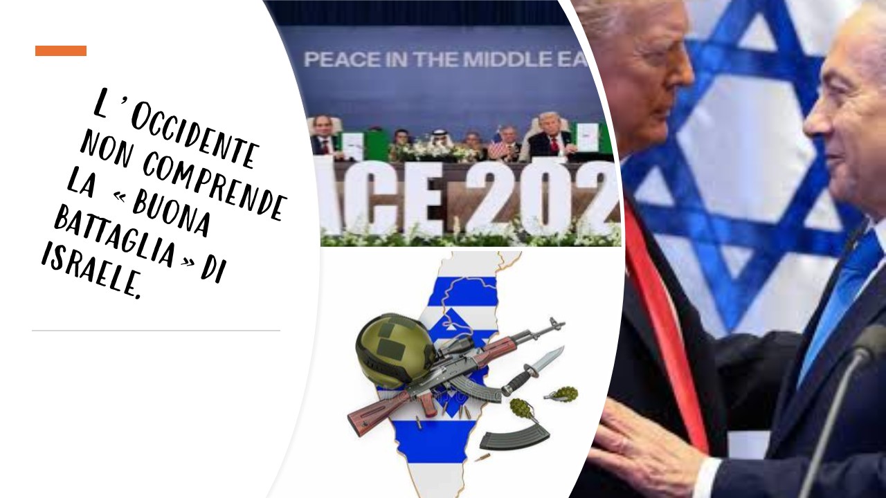 L Occidente non comprende la buona battaglia