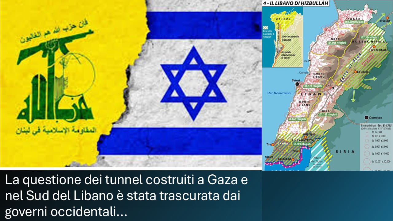 La questione dei tunnel costruiti a Gaza e