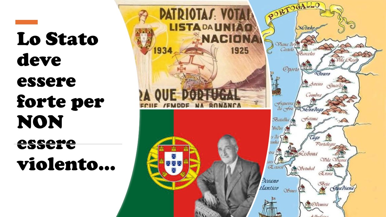 Lo Stato deve essere forte per NON essere