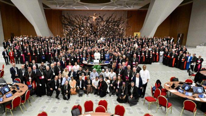 Participants of the Synod on Synodality Oct2024