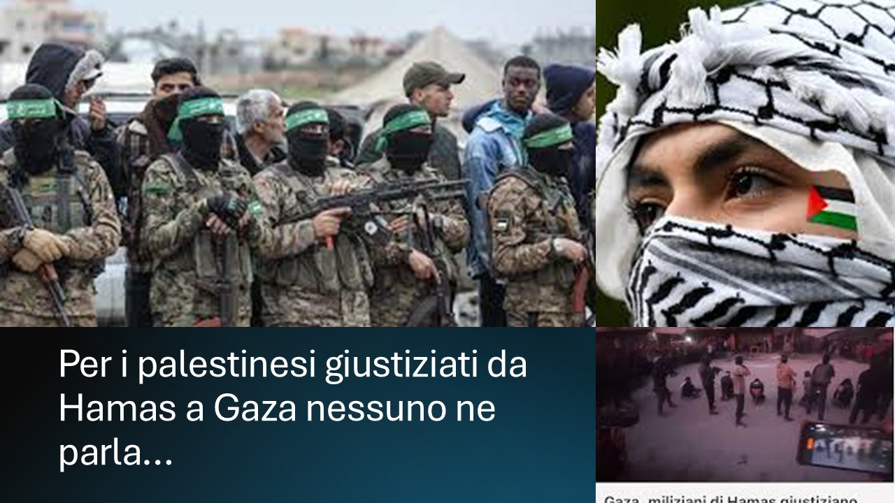 Per i palestinesi giustiziati da Hamas a Gaza