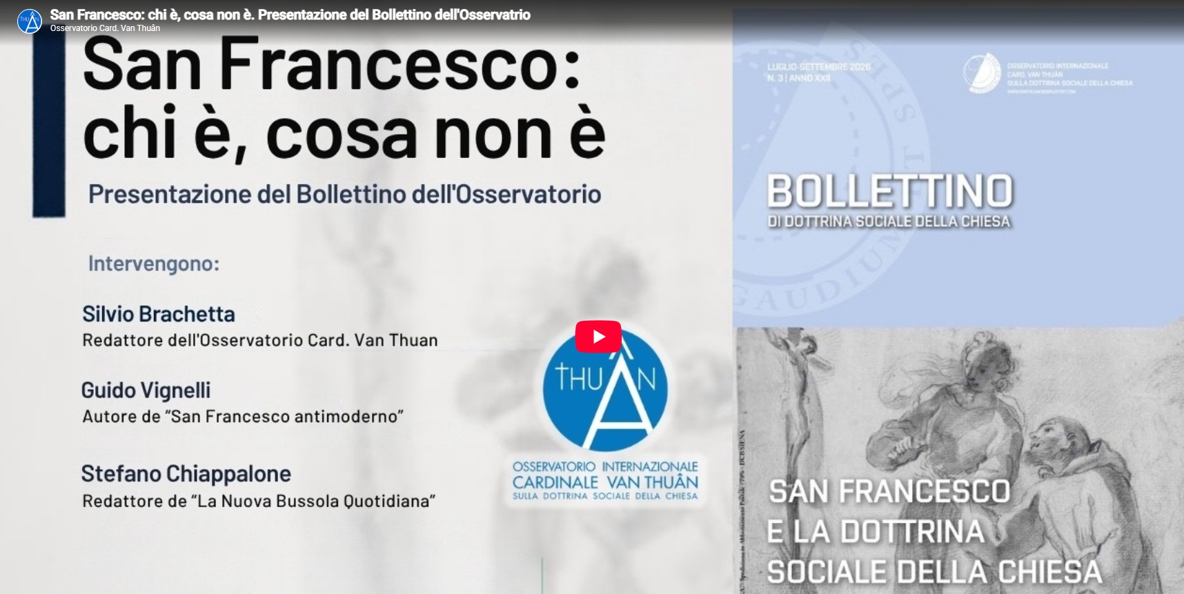San Francesco chi e e cosa non e