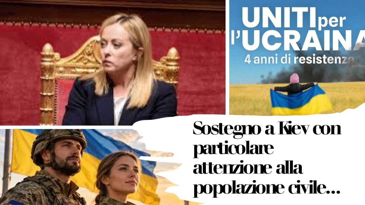 Sostegno a Kiev con particolare attenzione alla popolazione