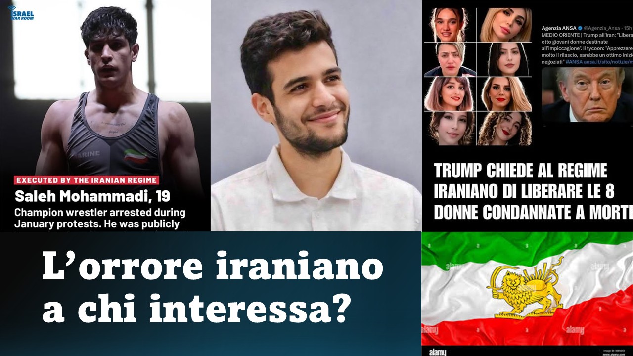 orrore iraniano a chi interessa