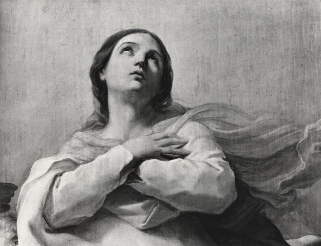 assunta Guido Reni bianco e nero