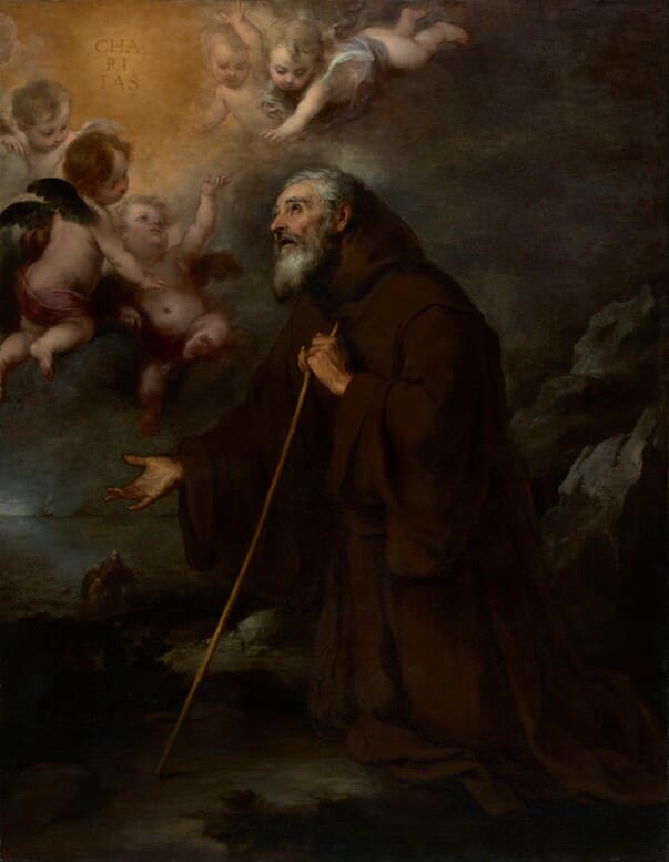 Bartolome Esteban Murillo Spanish The Vision of Saint Francis of Paola Google Art Project