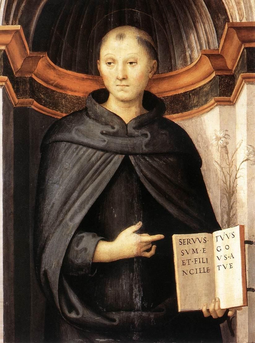 Perugino Pietro St Nicholas of Tolentino 1507