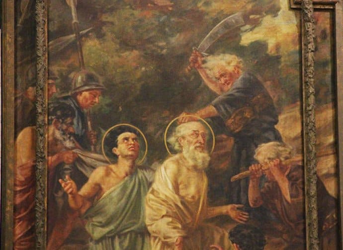 Martirio dei Santi Marcellino e Pietro