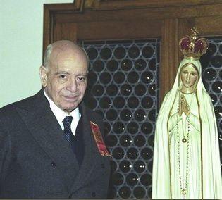 Dr Plinio con la madonna di fatima
