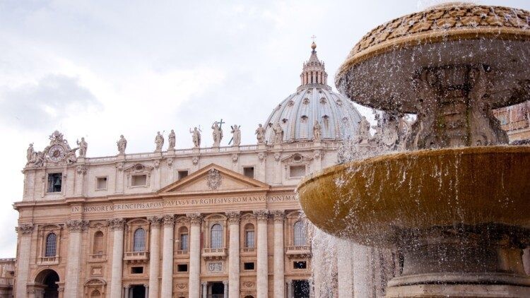 basilica san pietro fontana