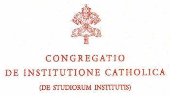 congregatio de institutione catholica