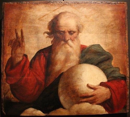 Luca cambiaso dio padre benedicente 1565 ca da duomo