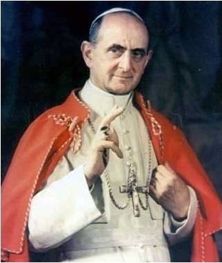 Beato Paolo VI immagine frontale