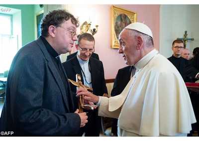 Il Papa a colloquio con i Gesuiti polacchi a Cracovia