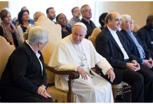 Papa Francesco incontra i Chierici regolari Poveri della Madre di Dio delle Scuole