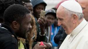 Papa Francesco incontro con fratello